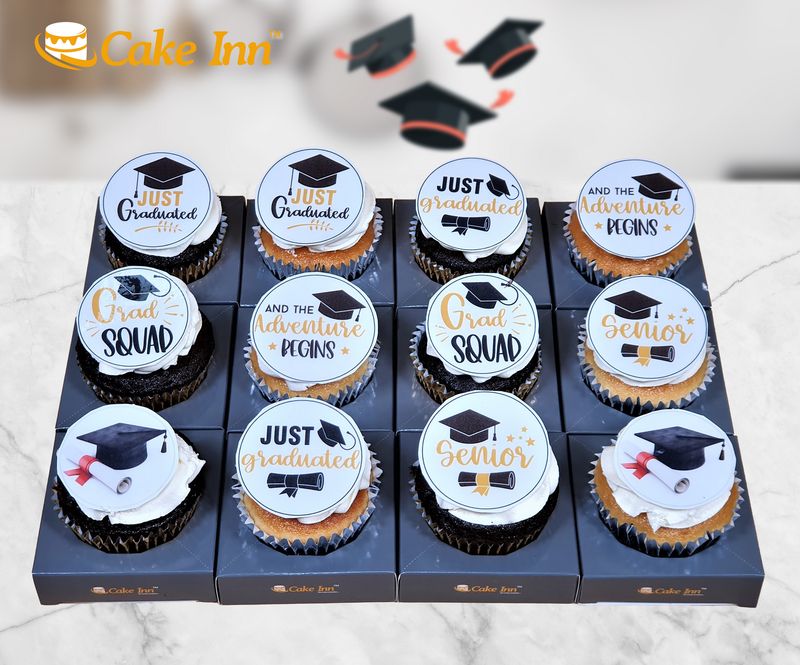 Graduation Party Cupcakes