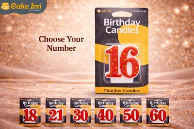 Double number Birthday candles