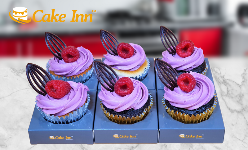 Luscious Raspberry Flavour Cupcakes CC23