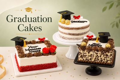 Graduation cakes