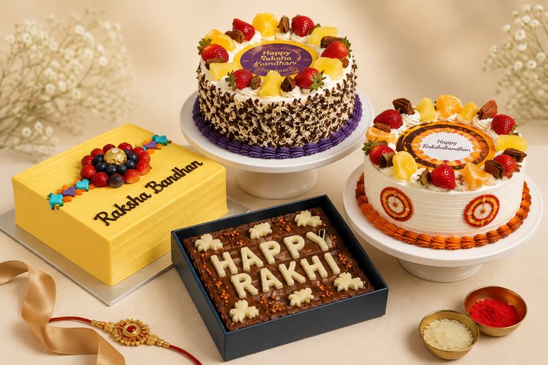 Raksha Bandhan cakes