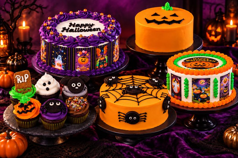 Halloween cakes