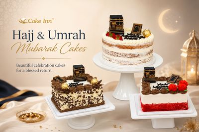 Hajj & Umrah Mubarak Cake!