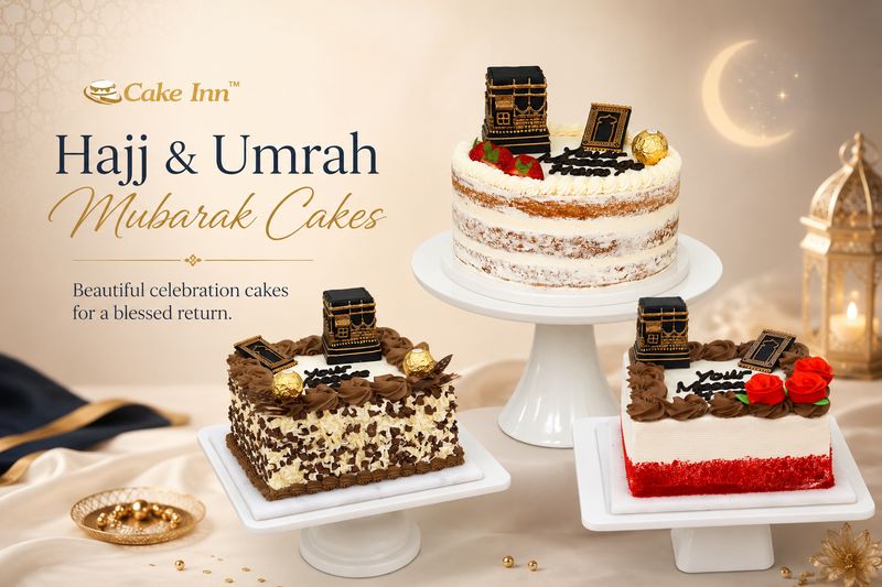 Hajj & Umrah Mubarak Cake!