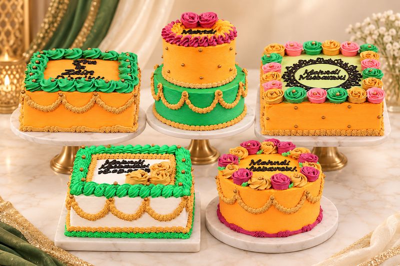 Mehndi | Anniversary & Party Cakes