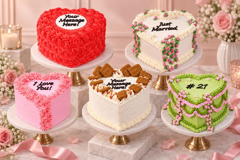 Heart Cakes