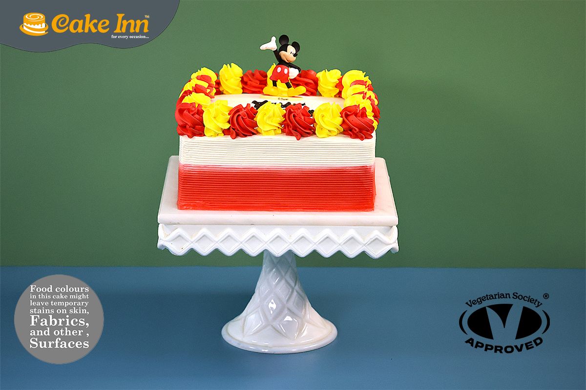 Mickey Mouse Kids Cake