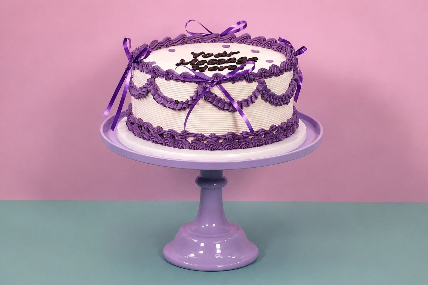 Vintage Bow Cake