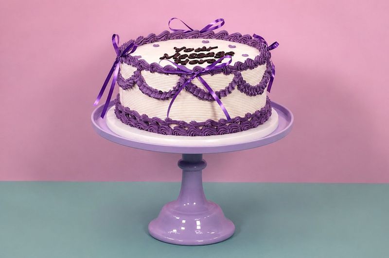 Vintage Bow Cake Vintage Bow Cake