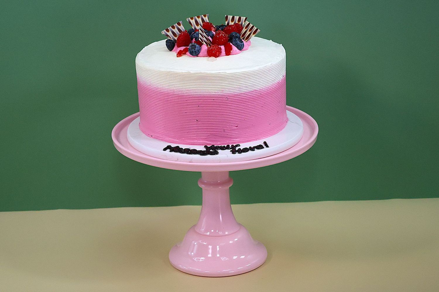 Raspberry Cream Cake