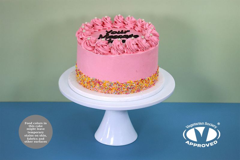 Pink Sprinkle Birthday Cake Pink Sprinkle Birthday Cake