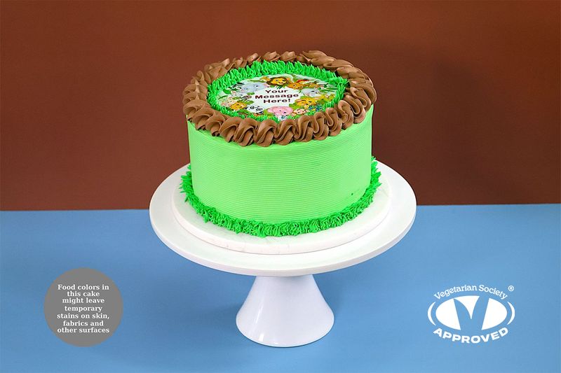 Safari Theme Cake
