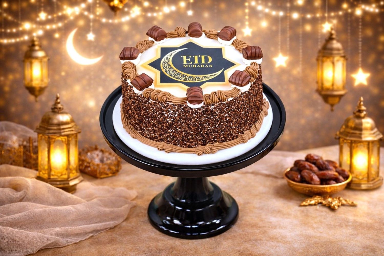 Eid Ramadan Mubarak Cake Eid Ramadan Mubarak Cake