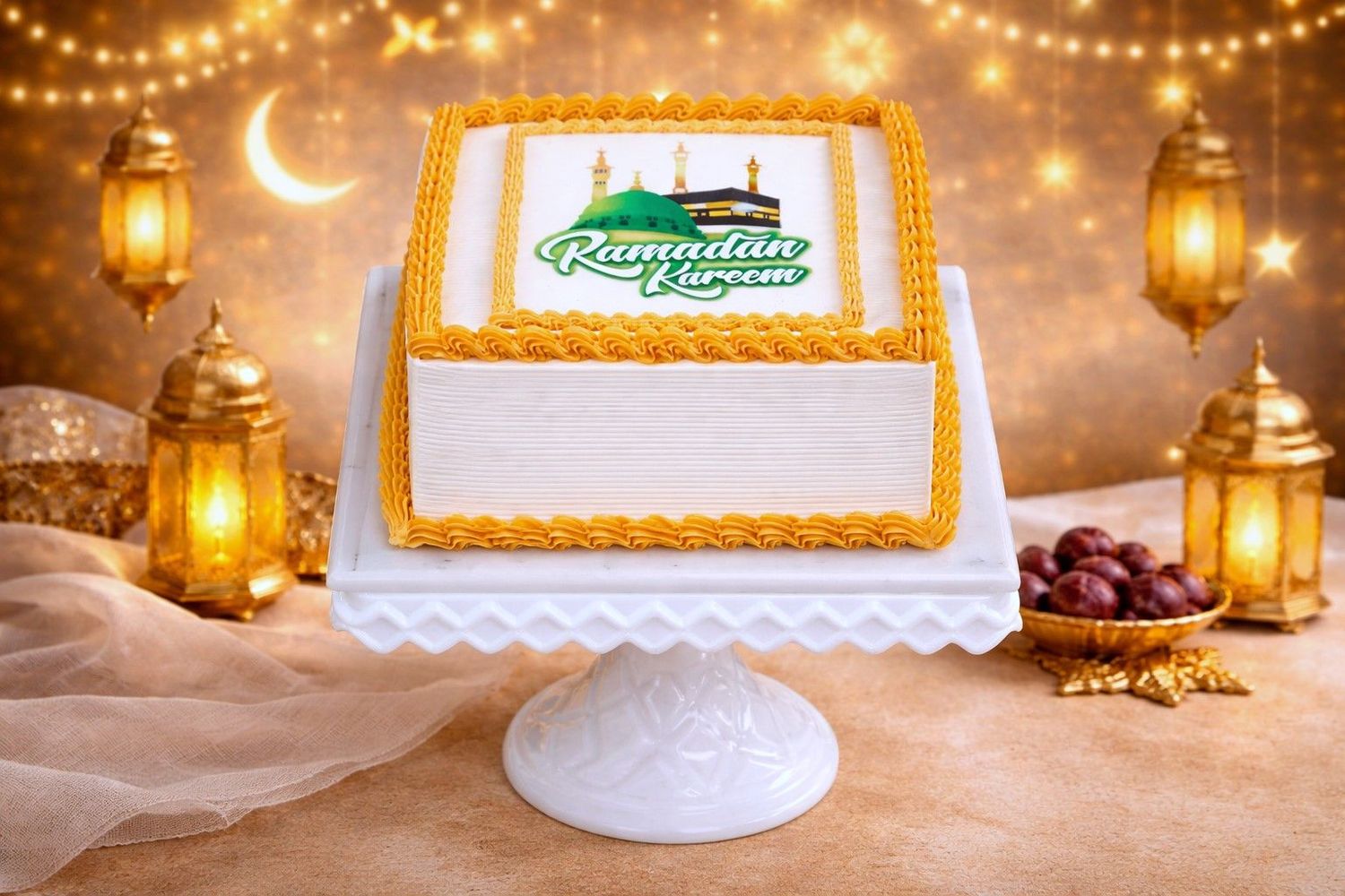 Ramadan Mubarak Cake Ramadan Mubarak Cake