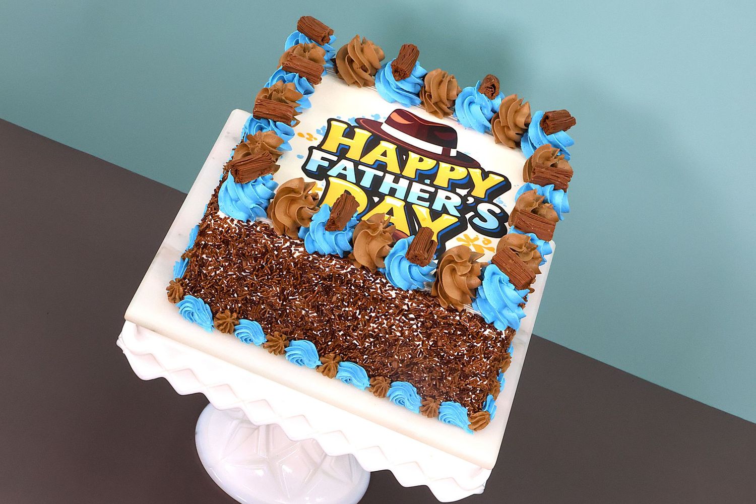 Chocolate Flake Fathers day Cake Chocolate Flake Fathers day Cake