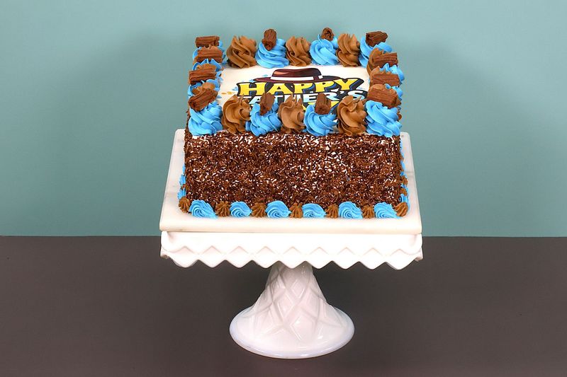 Chocolate Flake Fathers day Cake