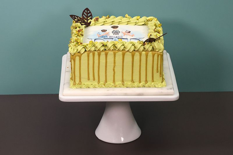 Pistachio Cream Fathers day Cake