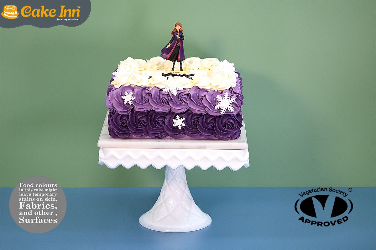 Anna Frozen Cake