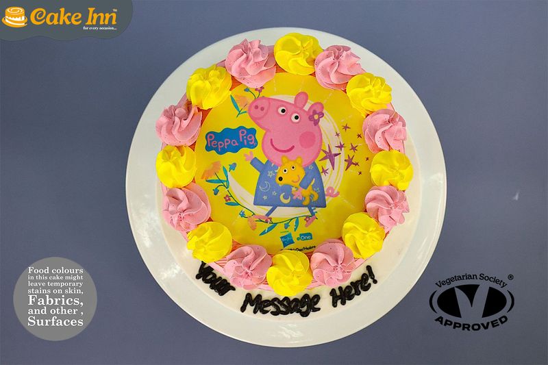 Peppa Pig Kids Cake Peppa Pig Kids Cake