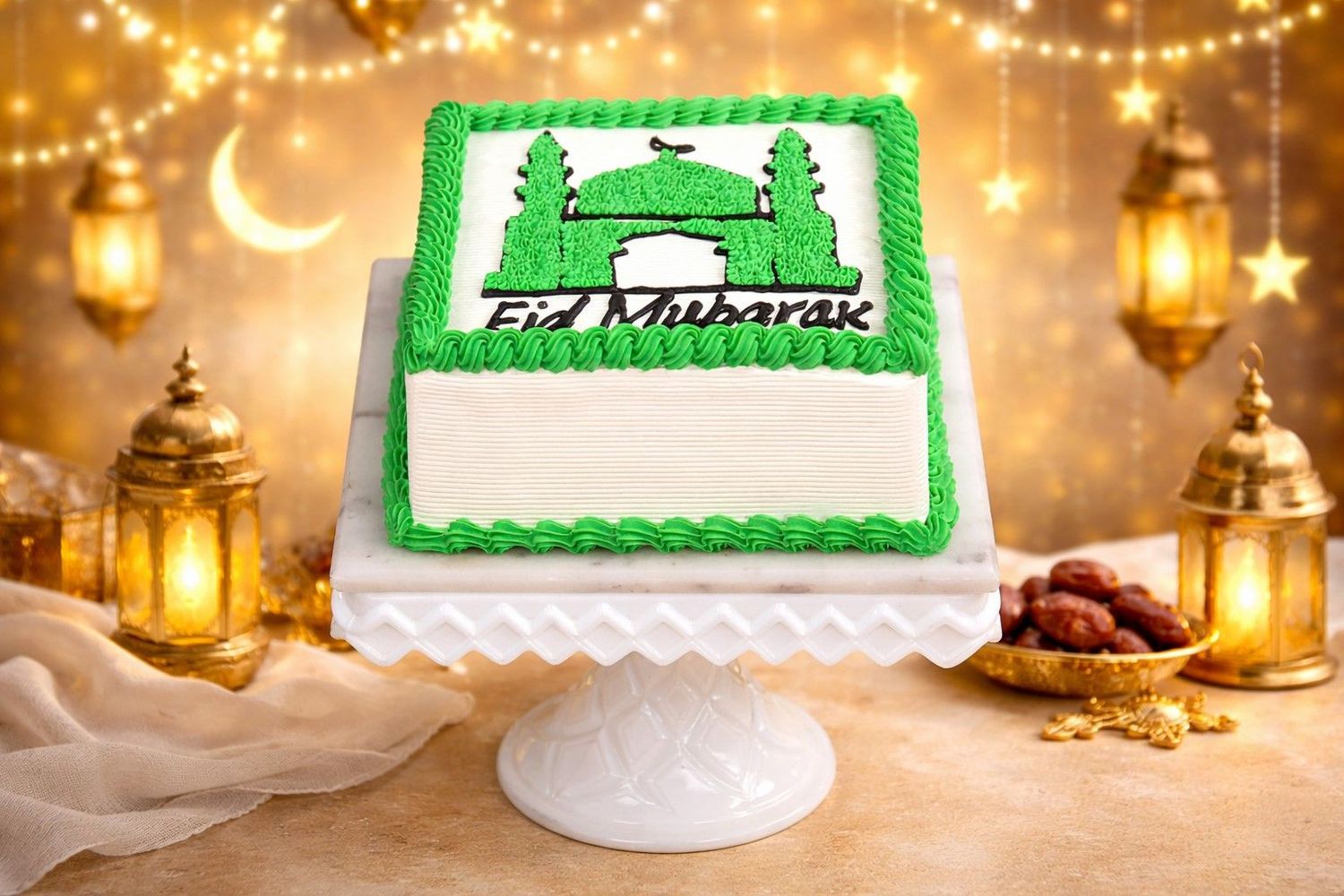 Eid Milad Ramadan Mubarak Cake Eid Milad Ramadan Mubarak Cake