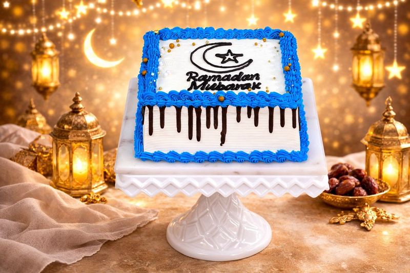Eid Milad Ramadan Mubarak Cake