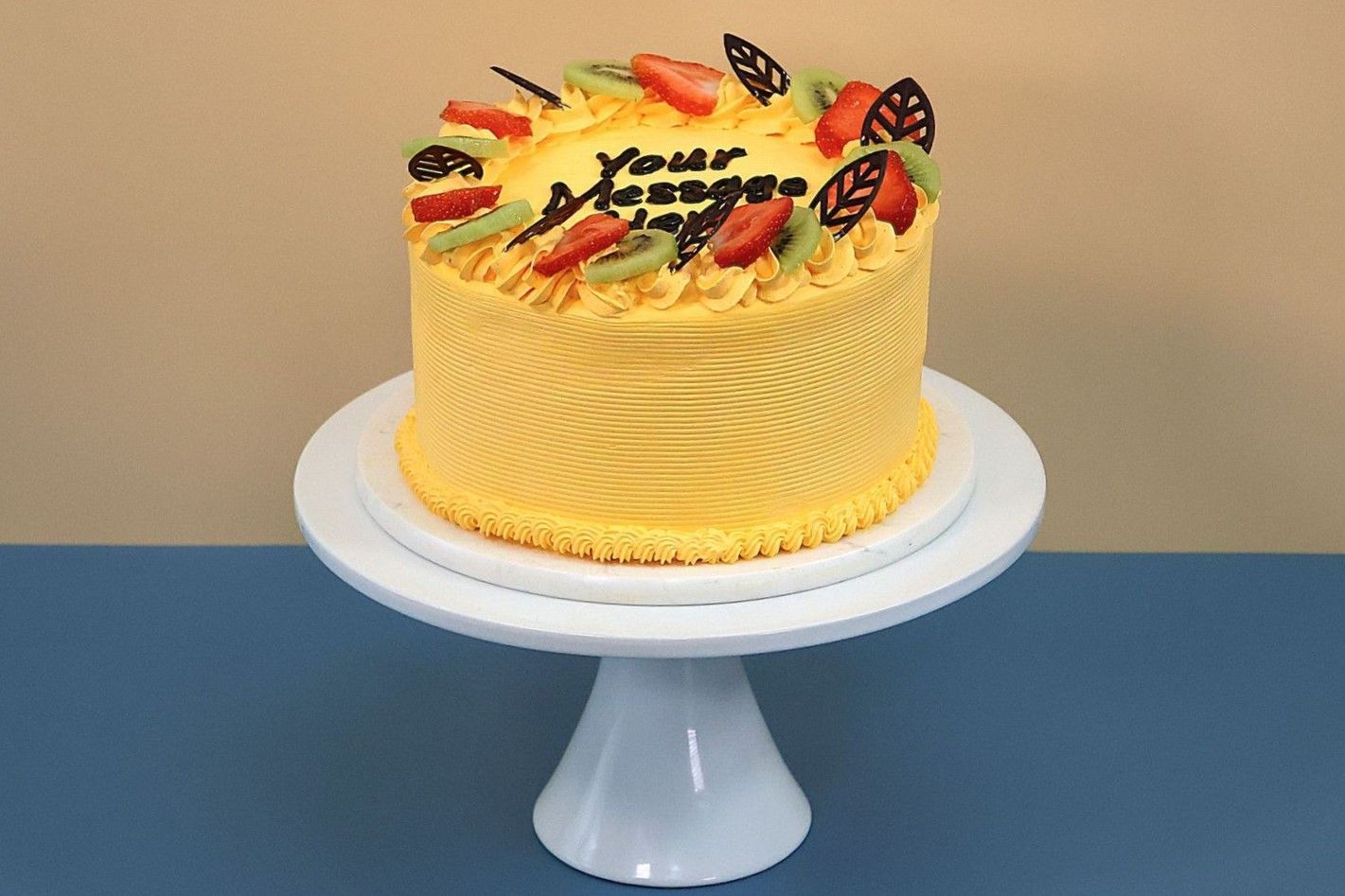 Mango & Fruit Punch Cake