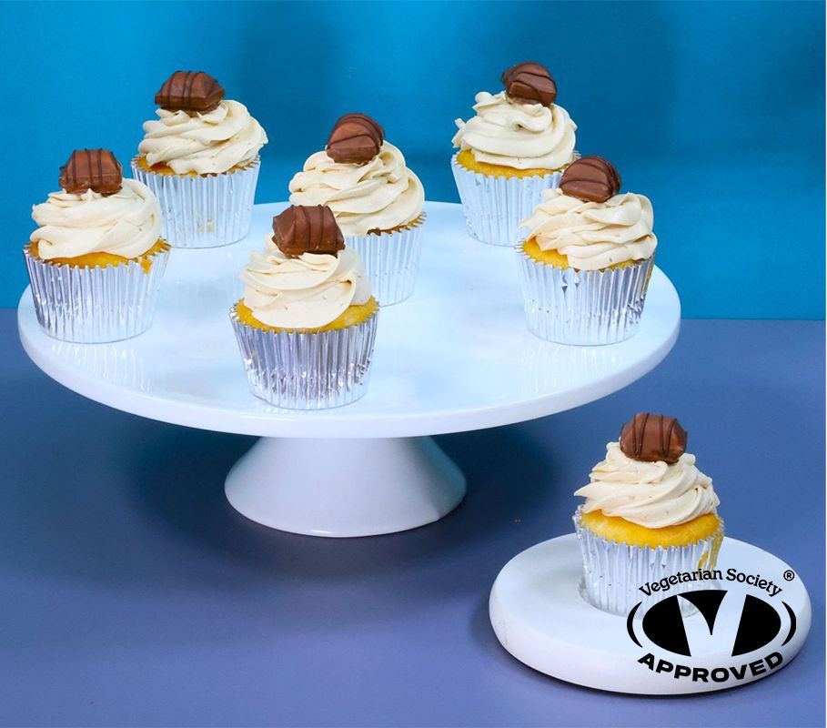 Butter Cream Bueno Cream Cupcakes