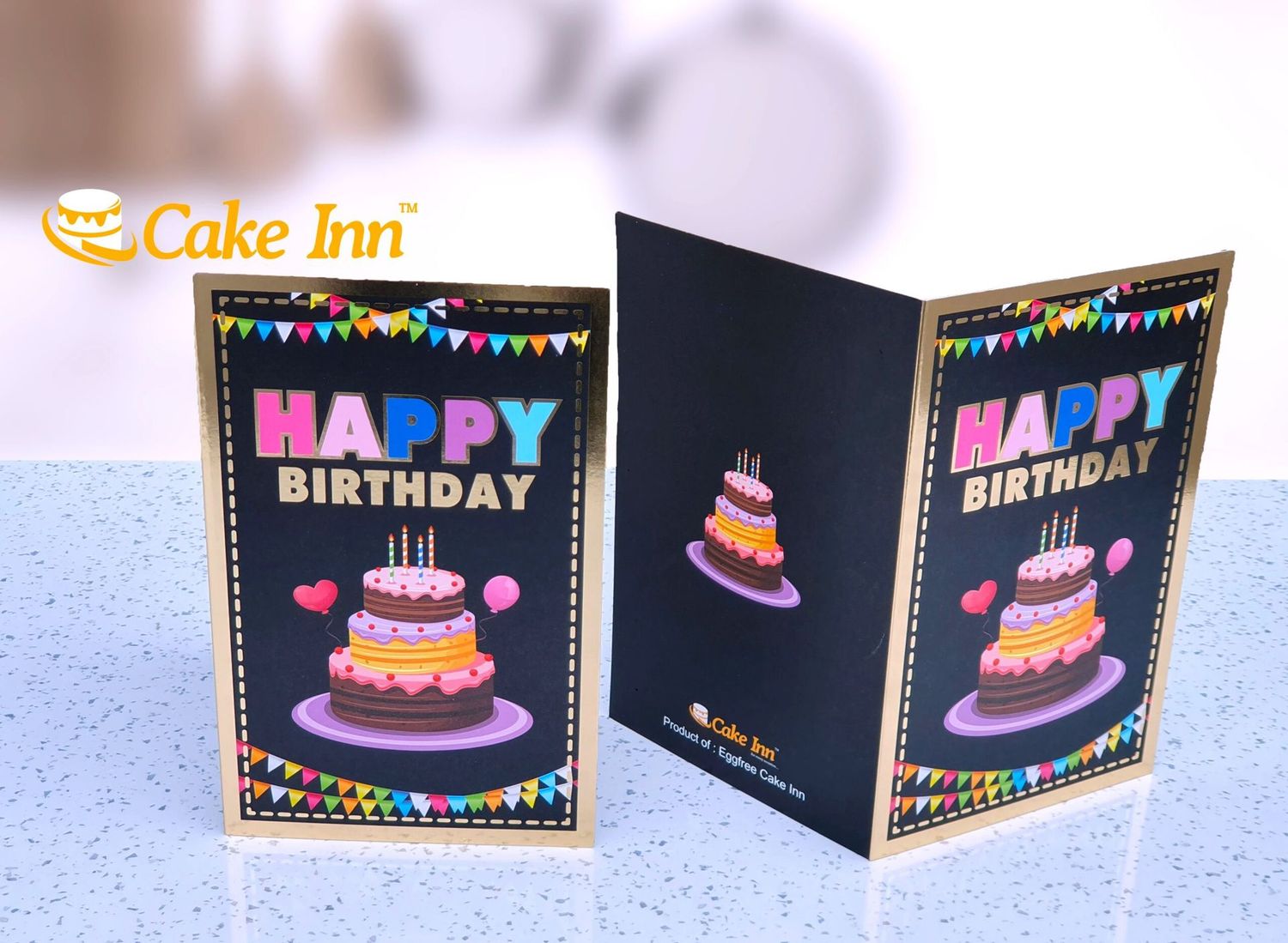 Happy Birthday Gold Card