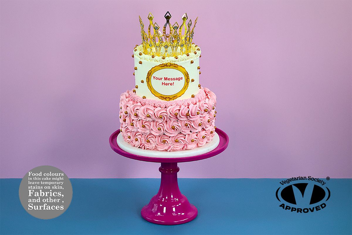 Crown Princess Tier Cake Crown Princess Tier Cake