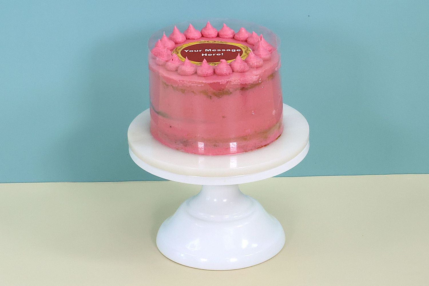 Vegan Raspberry Nationwide Cake