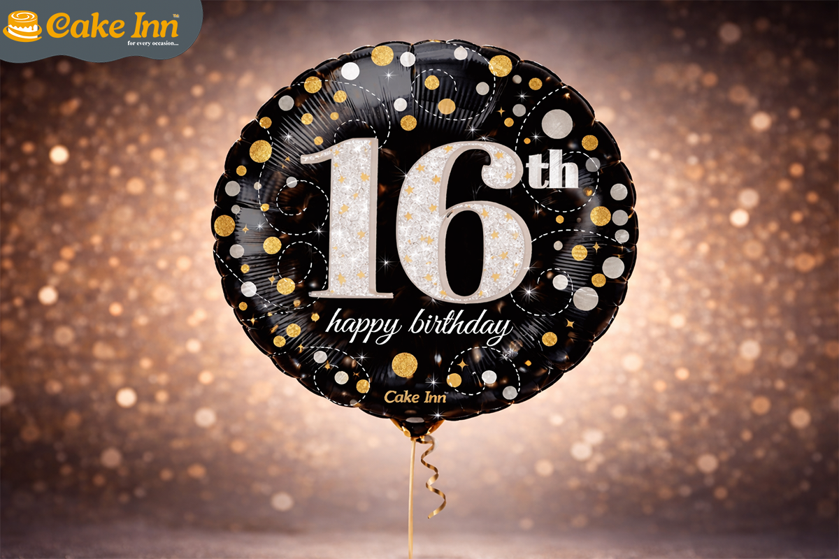 Double Number Happy Birthday 18″Foil Balloon Including Helium & Weight Nationwide