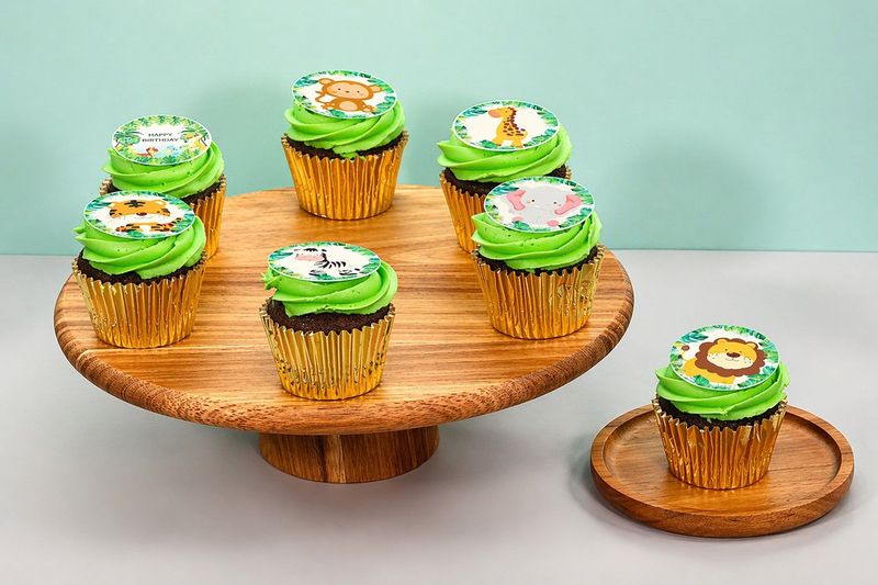 Safari Theme Cupcakes Safari Theme Cupcakes