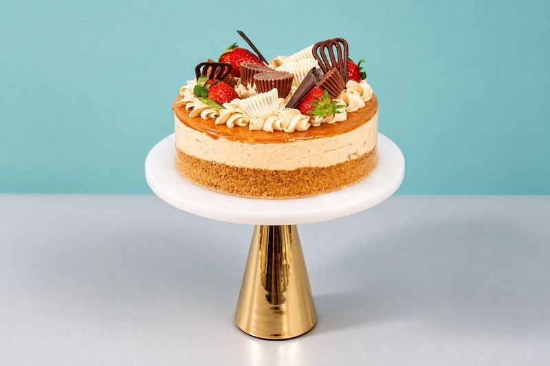 Reese’s Topping Peanut Butter Cheesecake Reese’s Topping Peanut Butter Cheesecake