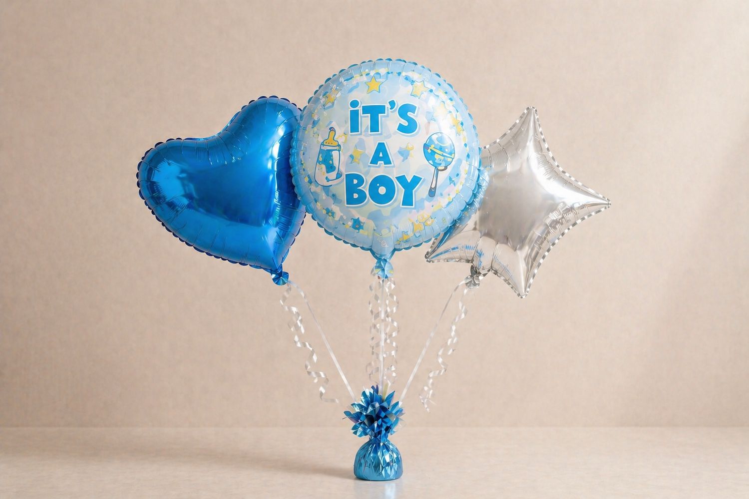 Its A boy Celebration Bouquet (18" x3)