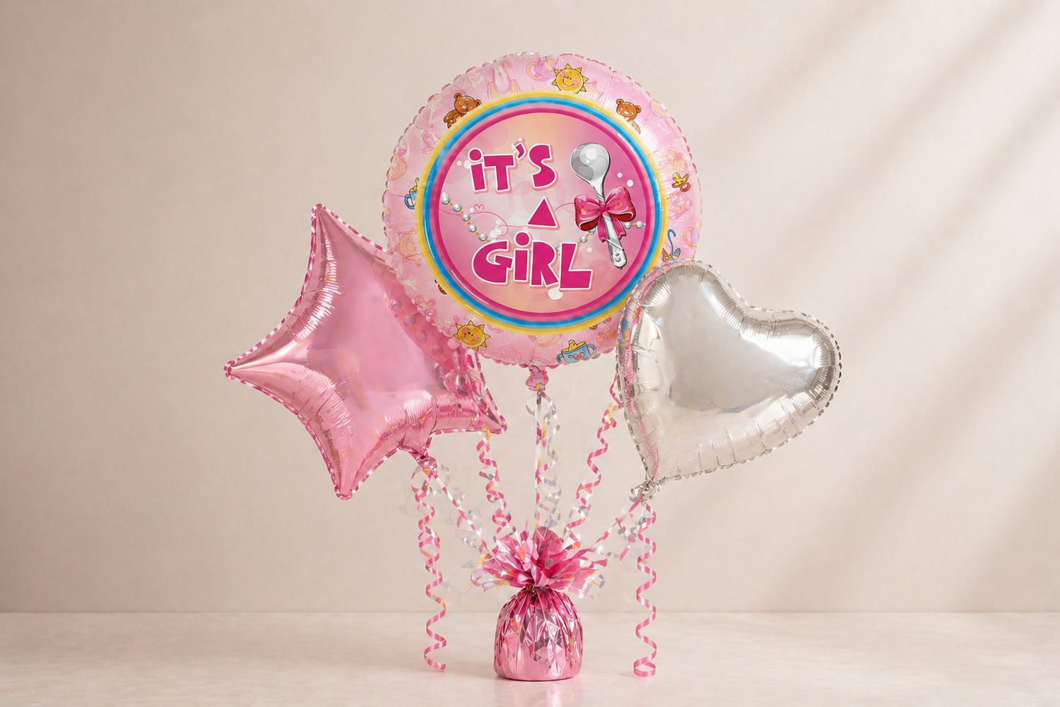Its A Girl Celebration Bouquet (18" x3)