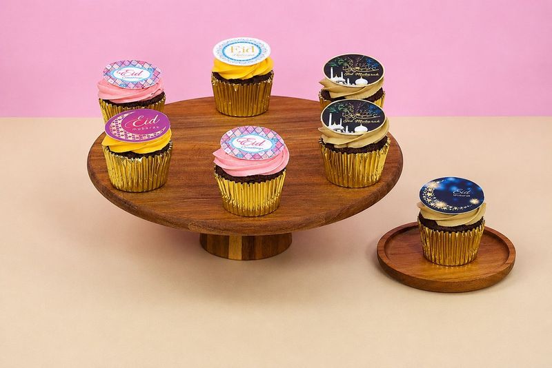 Butter Cream  Eid Mubarak Butter Cream Cupcakes