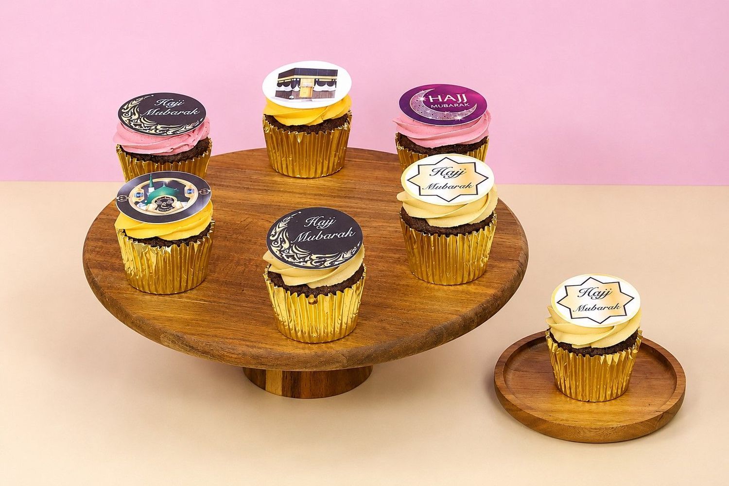 Butter Cream Hajj Mubarak Butter Cream Cupcakes