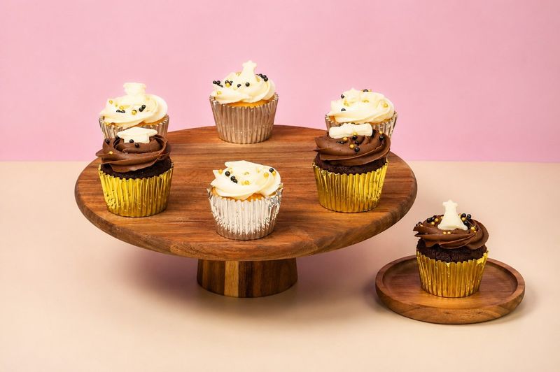 Butter Cream Graduation Toppers Cupcakes Butter Cream Graduation Toppers Cupcakes