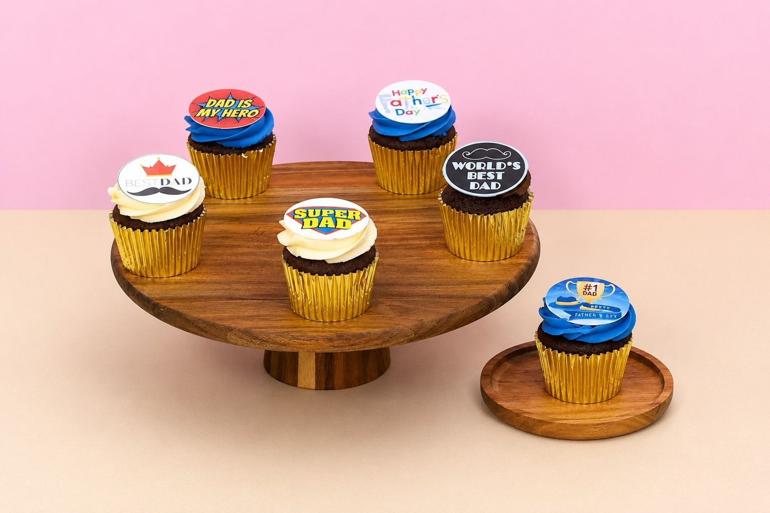 Butter Cream Fathers day  Cupcakes