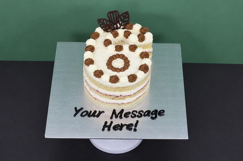 Customised Colour Theme Number Cake