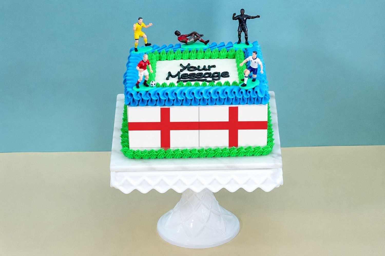 Penalised Flags Football Theme Cake Penalised Flags Football Theme Cake