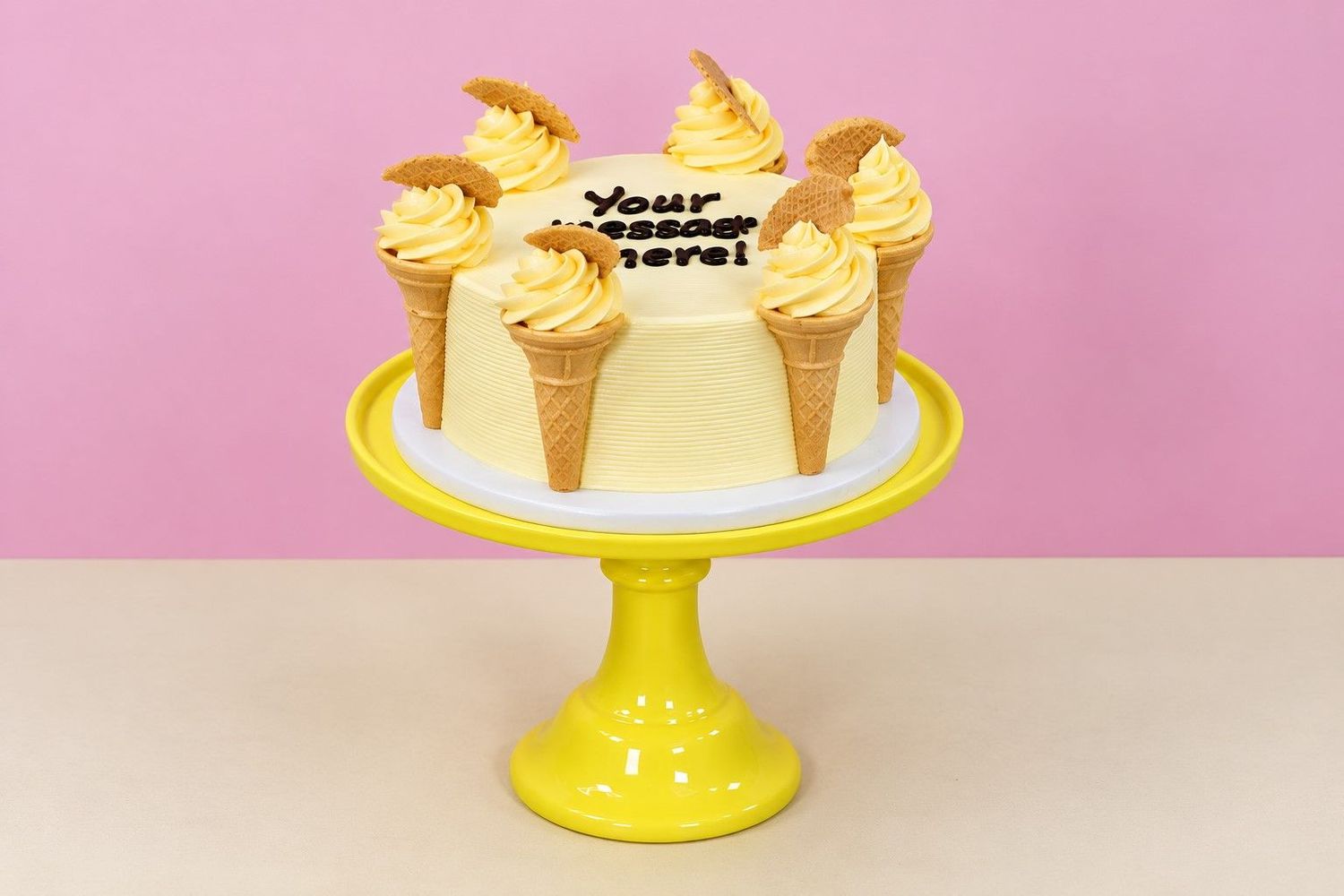 Mango Ice Cream Flavour Cake Mango Ice Cream Flavour Cake