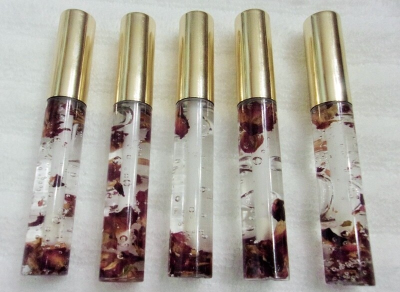 Lip Gloss Rose Mint Gold
