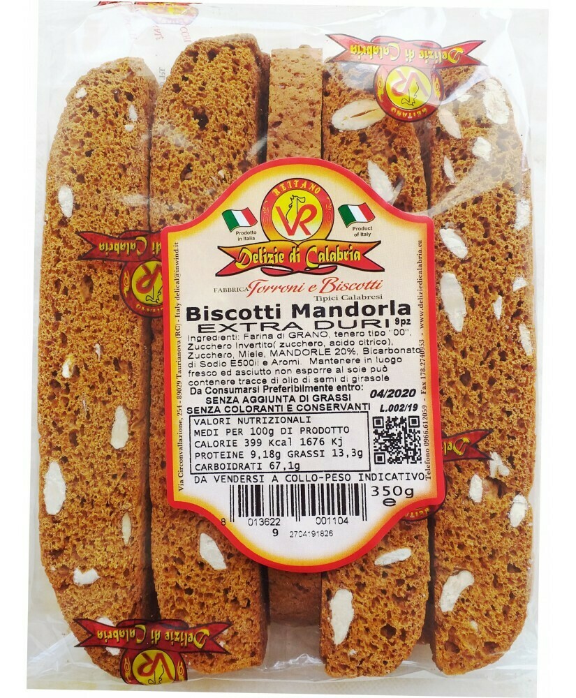 Mandorlato biscotti alle mandorle