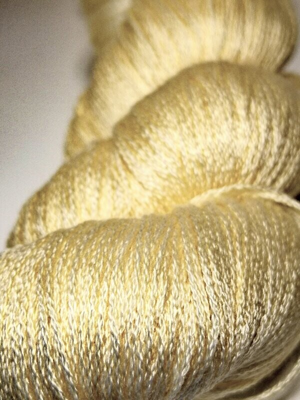 Pearl Fingering, Color: Vanilla/Light yellow