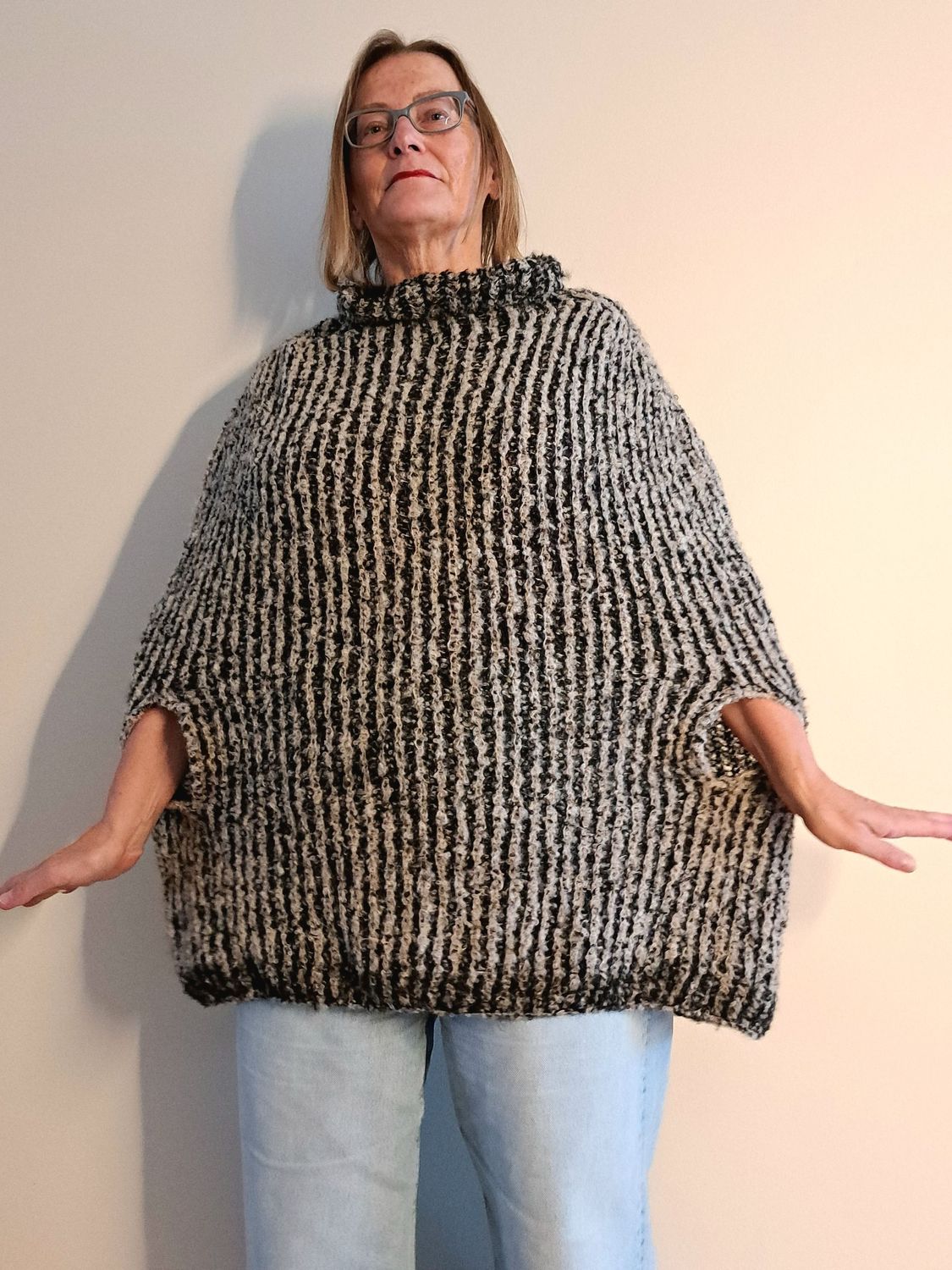 Strickanleitung Poncho Changling