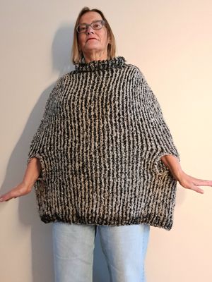 PDF knitting pattern download Poncho Changling PDF knitting pattern download Poncho Changling
