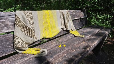 Yarn Kit for the exclusive design shawl SYMMETRIE for all participants of Munich Knits 202&
