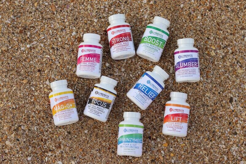 LYBERATION-9 Bundle Pack of all Lyberate Nutrition Products