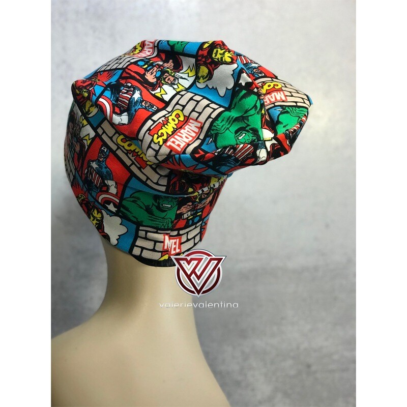 Beanies Lined Headwear Premium Quality, Unisex, Comic Beanie, One Size Fit